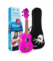 Ukelele Octopus Soprano UK-205PK Rosa