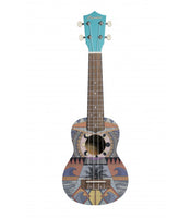 Ukelele Soprano Bamboo B1E-EC Eclipse