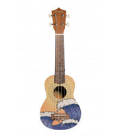 Ukelele Soprano Bamboo B1E-WV Wave