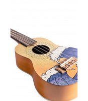 Ukelele Soprano Bamboo B1E-WV Wave