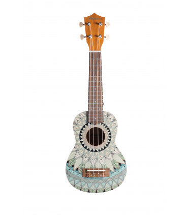 Ukelele Soprano Bamboo Jade B1E-JD