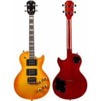 Ukelele Tenor Flight Rock Series Centurion Vintage Burst Electric