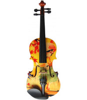 Violín Kinglos HSHB-003 Decorado ( seleccionar medida )