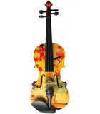 Violín Kinglos HSHB-003 Decorado ( seleccionar medida )